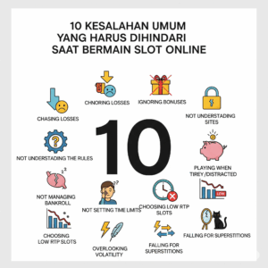 10 Kesalahan Umum yang Harus Dihindari Saat Bermain Slot Online